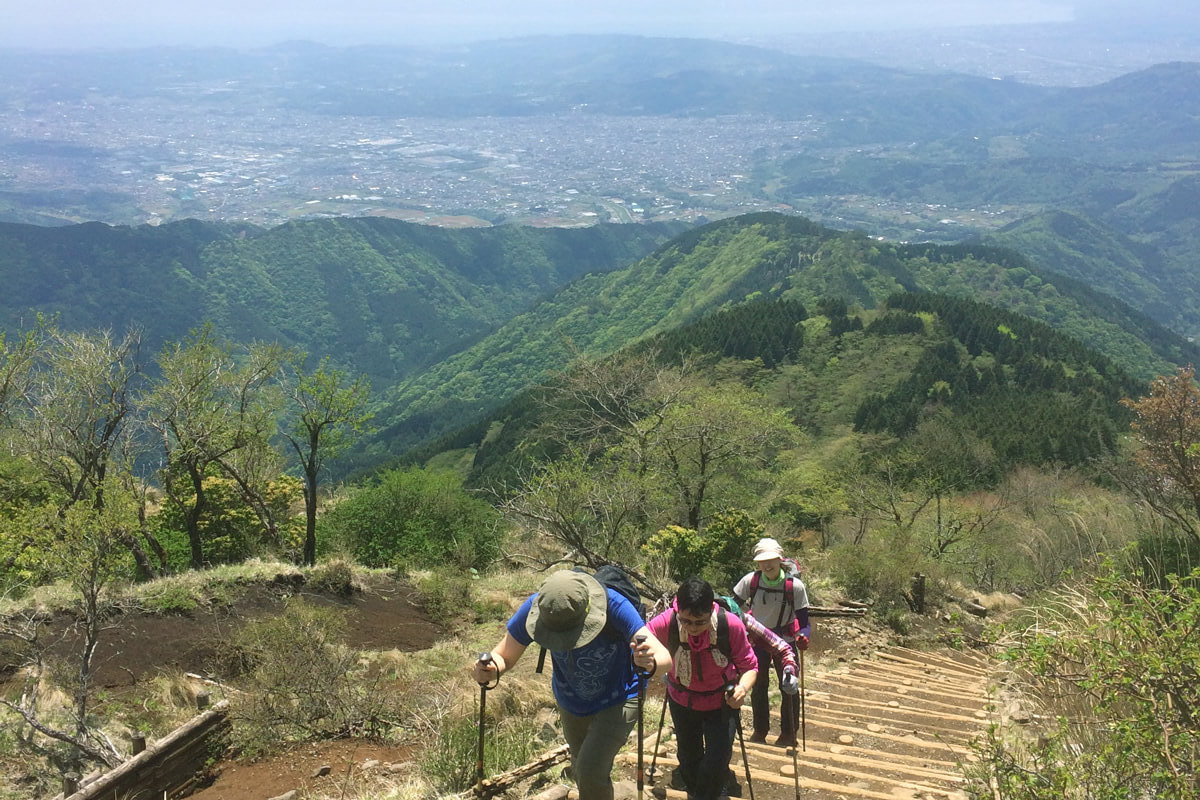 登山の様子